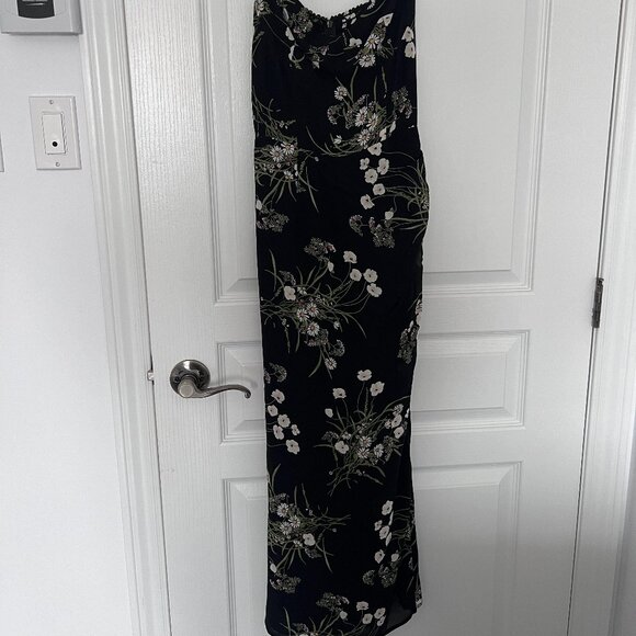 Reformation black Kourtney midi dress SIZE S - Picture 12 of 12